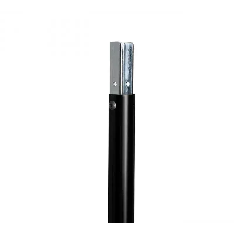 Iekšējais staba savienotājs B-TECH SYSTEM 2 Ø50 mm stabiem, tērauda cinka apdare, 30×40×200 mm