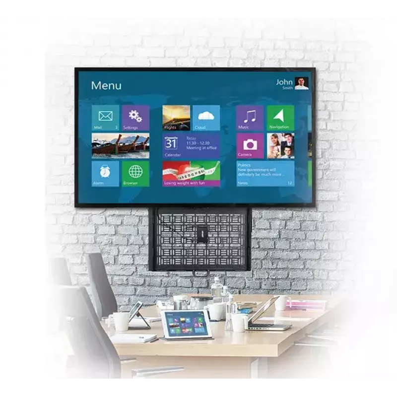 B-Tech plakans Screen Wall Mount BT7885/B VESA 600x400 70kg