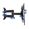 B-Tech Heavy Duty Twin Console Arm plakans Screen Sienas Stiprinājums VESA 800 x 600, Max. Svars 125 kg