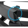 B-Tech Heavy Duty Twin Console Arm plakans Screen Sienas Stiprinājums VESA 800 x 600, Max. Svars 125 kg