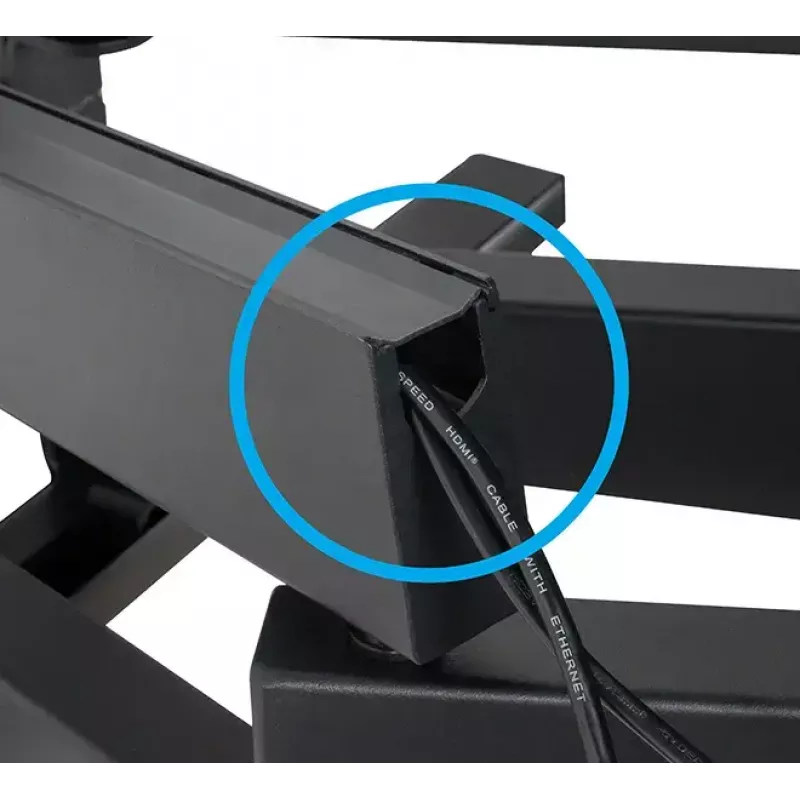B-Tech Heavy Duty Twin Console Arm plakans Screen Sienas Stiprinājums VESA 800 x 600, Max. Svars 125 kg