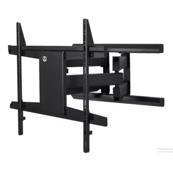 B-Tech Heavy Duty Twin Console Arm plakans Screen Sienas Stiprinājums VESA 800 x 600, Max. Svars 125 kg
