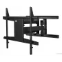 B-Tech Heavy Duty Twin Console Arm plakans Screen Sienas Stiprinājums VESA 800 x 600, Max. Svars 125 kg
