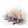 Grīdas statīvs B-Tech BT8380 melna metāla pamatne 86 mm platums 950 mm dziļums
