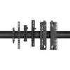 Montāžas sliede B-TECH BT8390-100/B V2 – alumīnijs, melna, 1000 mm garums, 30 mm dziļums