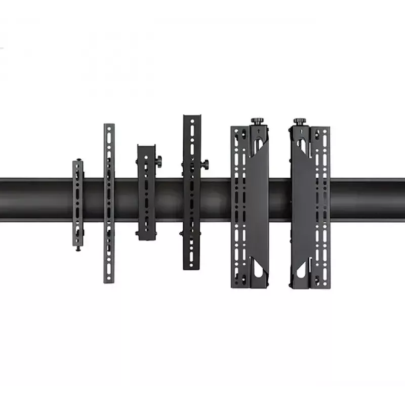 Montāžas sliede B-TECH BT8390-100/B V2 – alumīnijs, melna, 1000 mm garums, 30 mm dziļums