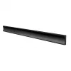 Montāžas sliede B-TECH BT8390-100/B V2 – alumīnijs, melna, 1000 mm garums, 30 mm dziļums