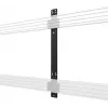 B-Tech SYSTEM X - Divu sliežu stiprinājuma kronšteins BT8390 - 19 mm no sienas
