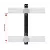 B-Tech SYSTEM X - Divu sliežu stiprinājuma kronšteins BT8390 - 19 mm no sienas