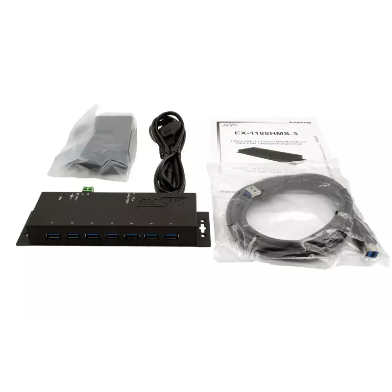 USB centrmezgls EXSYS EX-1188HMS-3