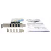 EXSYS 4-portu USB 3.2 Gen 1 PCIe karte ar pašbarošanu 3A Renesas