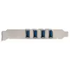 EXSYS 4-portu USB 3.2 Gen 1 PCIe karte ar pašbarošanu 3A Renesas