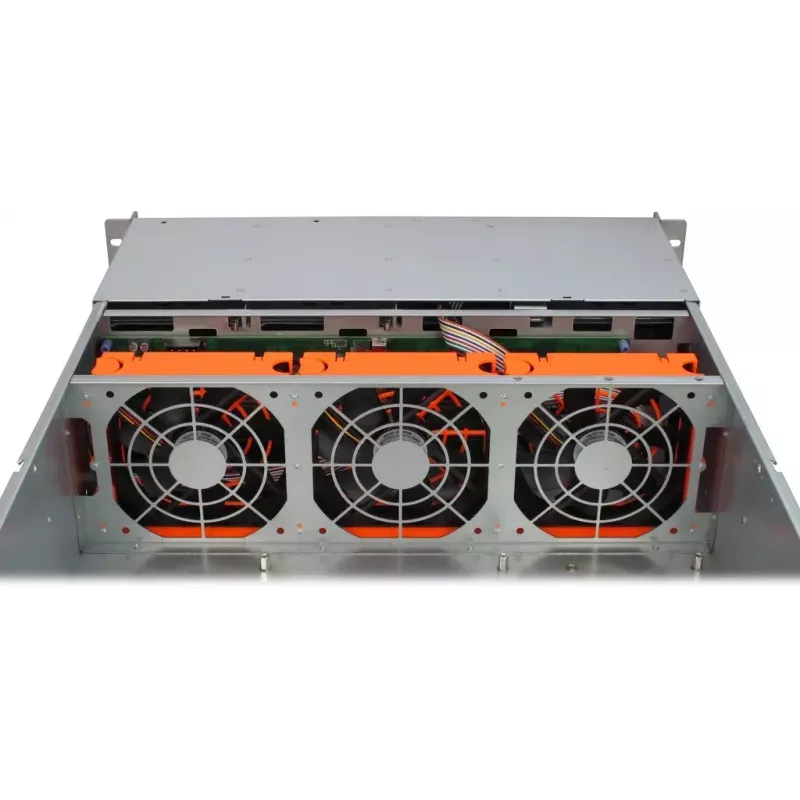 Servera korpuss Inter-Tech 3U-3416 Rack Melns