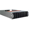 Servera korpuss Inter-Tech 3U-3416 Rack Melns