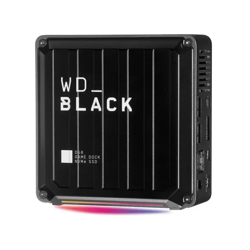 SSD Western Digital D50 Wired Thunderbolt 3 Melns
