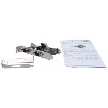 Iekšējais seriālais adapteris EXSYS EX-46012 PCIe Male ASIX MCS9901CV-CC