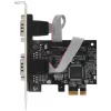Iekšējais seriālais adapteris EXSYS EX-46012 PCIe Male ASIX MCS9901CV-CC