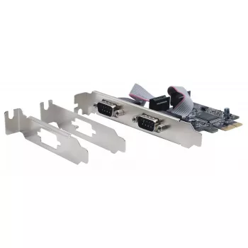 Iekšējais seriālais adapteris EXSYS EX-46012 PCIe Male ASIX MCS9901CV-CC