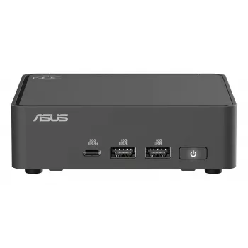 Mini PC bez operētājsistēmas ASUS NUC 15 Pro Melns 240H — Intel Core Ultra 7 240H, DDR5 līdz 96 GB, M.2 SSD līdz 8 TB, Wi‑Fi 7, Bluetooth 5.4