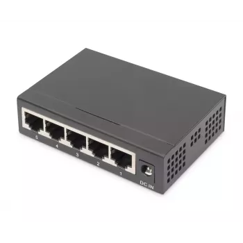 Nevadāms slēdzis Digitus DN-80202-1 5 pieslēgvietu Gigabit