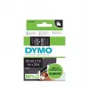 DYMO Autentiskās D1 Uzlīmes | 24mm x 7m Ruļlis | Balta druka uz melna | Pašlīmējošas uzlīmes LabelManager uzlīmju printeriem