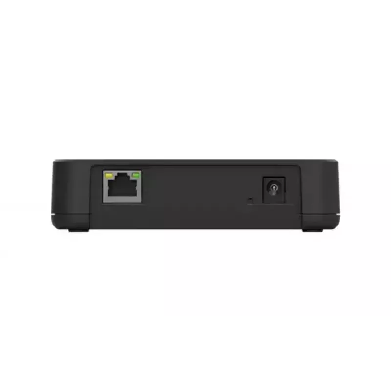 Print Server SEH printserver One Ethernet LAN Melna 10/100/1000 Mbit/s