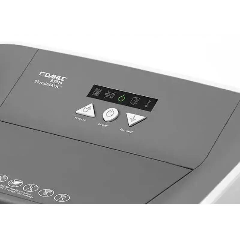 Papīra smalcinātājs Dahle ShredMATIC 300 Mikrogriezums 22 cm Balta
