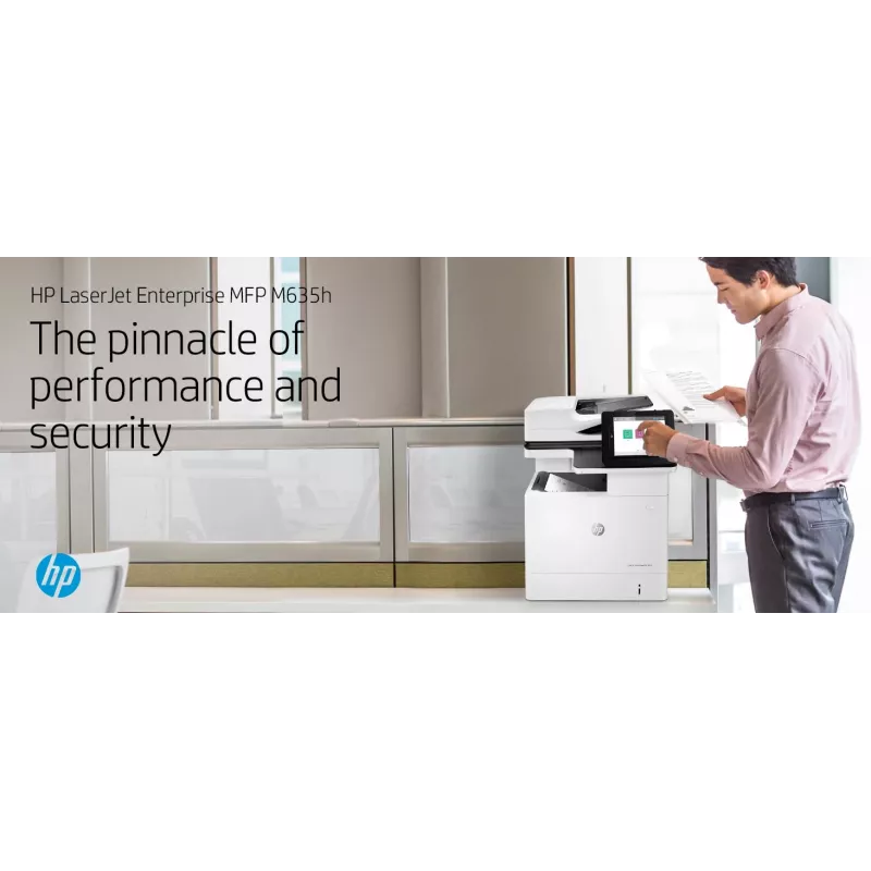 HP LaserJet Enterprise MFP M635h, lāzerprinteris, vienkrāsas drukāšana, 1200 x 1200 DPI, vienkrāsas kopēšana, A4, melns, balts