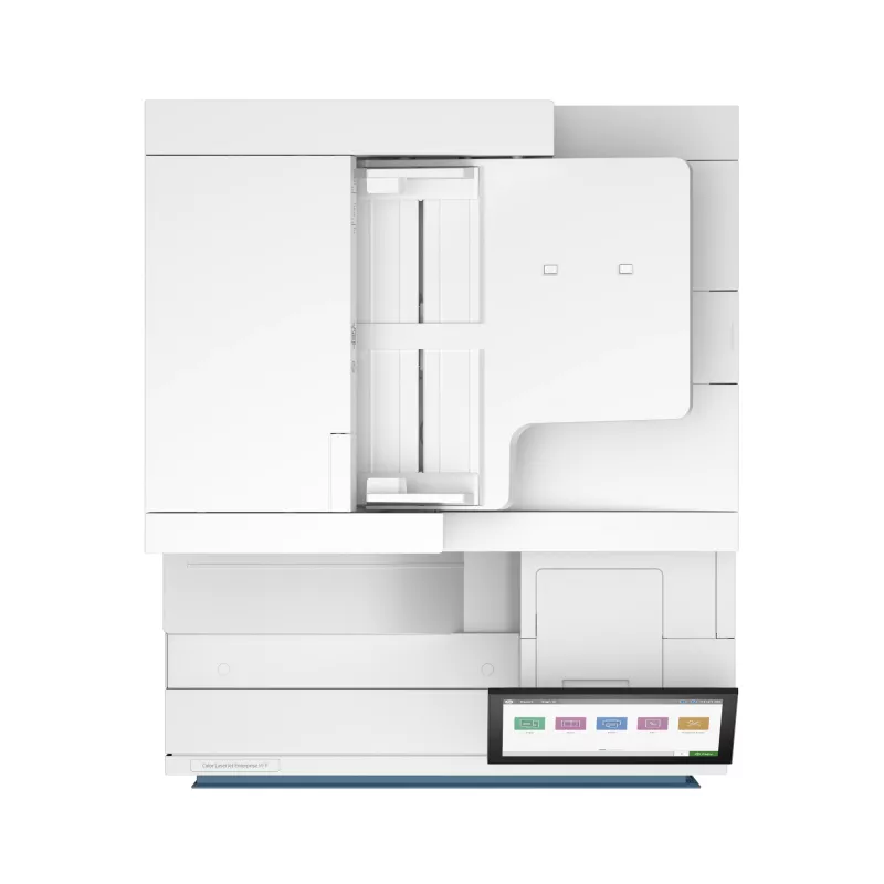 Daudzfunkciju lāzerprinteris HP Color LaserJet Enterprise Flow MFP 8801dn — A3, krāsains, 60 lpp/min, 1200x1200 DPI, abpusējā druka, Wi‑Fi