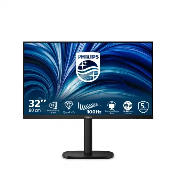 Philips 3000 sērijas 32B2N3500/00 datora monitors 80 cm (31,5 collas) 2560 x 1440 pikseļi Quad HD LCD Melns