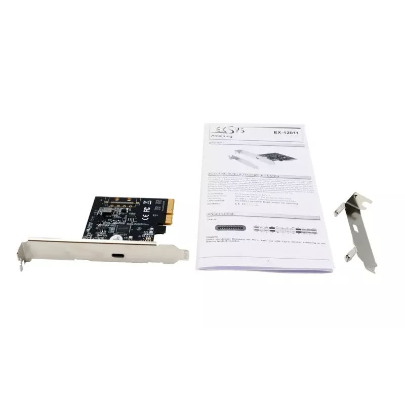 Interfeisa karte EXSYS EX-12011 iekšējā USB 3.2 Gen 2
