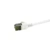 Tīkla kabelis LogiLink CQ9011S RJ-45 Cat6a 0,3 m balts