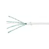 Tīkla kabelis LogiLink CQ9011S RJ-45 Cat6a 0,3 m balts