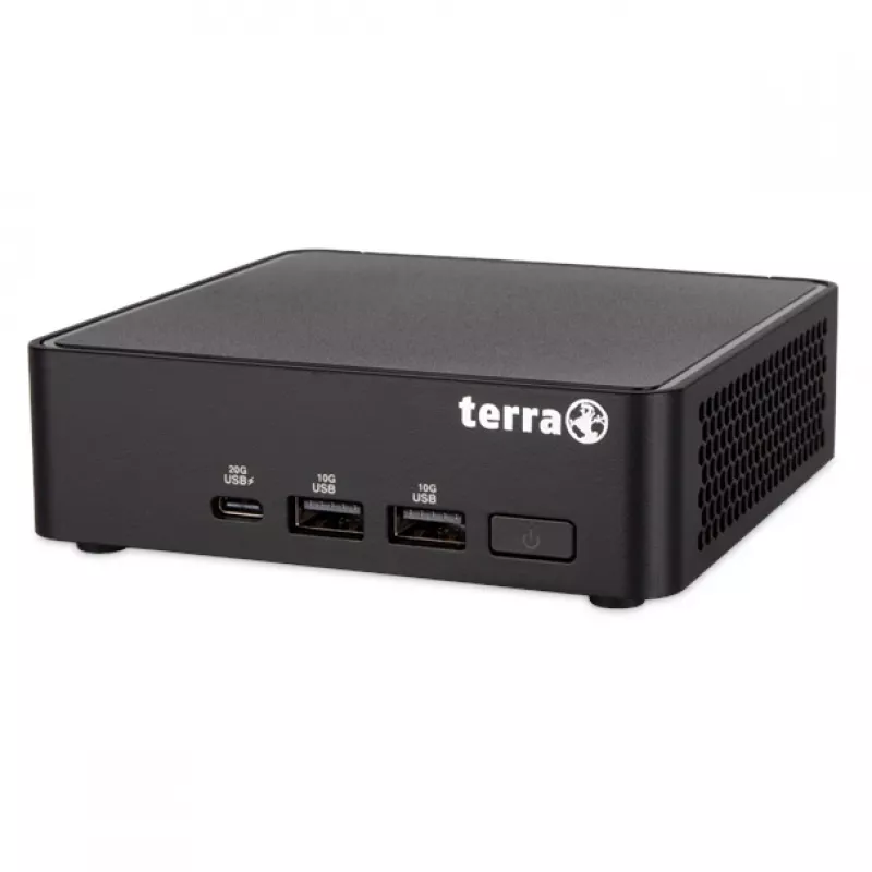 TERRA Micro 6000 SILENT GREENLINE Intel Core 5 210H 16 GB DDR5-SDRAM 500 GB SSD Windows 11 Pro Micro PC Mini PC Melns