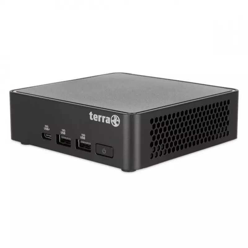 TERRA Micro 6000 SILENT GREENLINE Intel Core 5 210H 16 GB DDR5-SDRAM 500 GB SSD Windows 11 Pro Micro PC Mini PC Melns