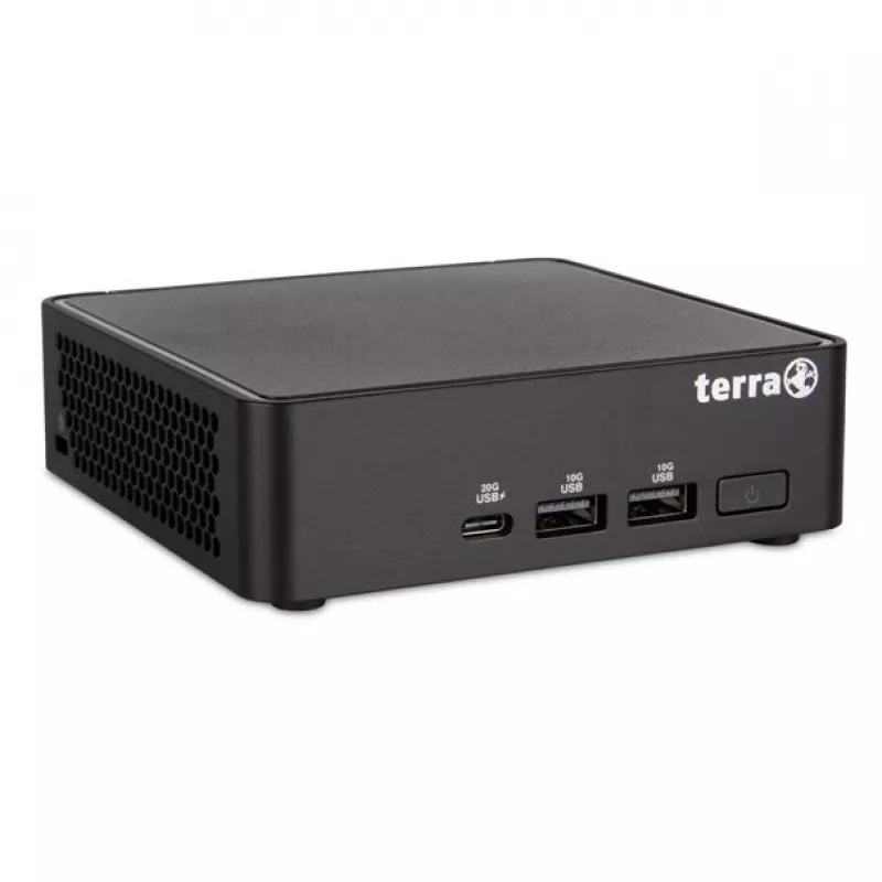 TERRA Micro 6000 SILENT GREENLINE Intel Core 5 210H 16 GB DDR5-SDRAM 500 GB SSD Windows 11 Pro Micro PC Mini PC Melns