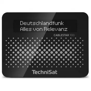 Pulksteņa radio TechniSat CABLESTAR 100 Digitālais uztvērējs OLED displejs