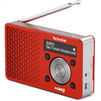 Personal Radio TechniSat DigitRadio 1 Red balta