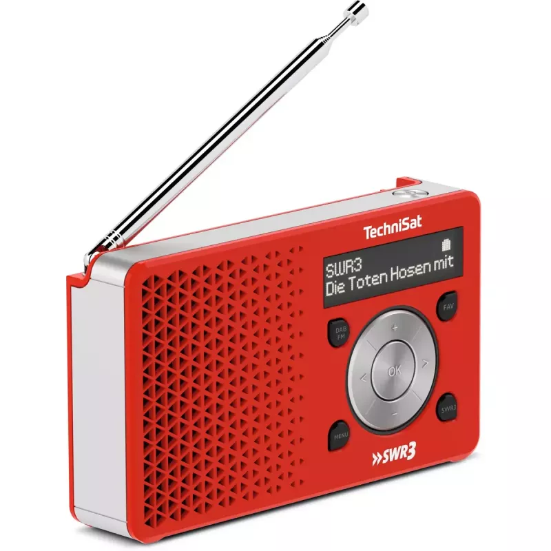 Personal Radio TechniSat DigitRadio 1 Red balta