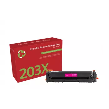 Everyday™ Magenta pārstrādāts tonera kasetne no Xerox, saderīga ar HP 203X (CF543X), liela ietilpība