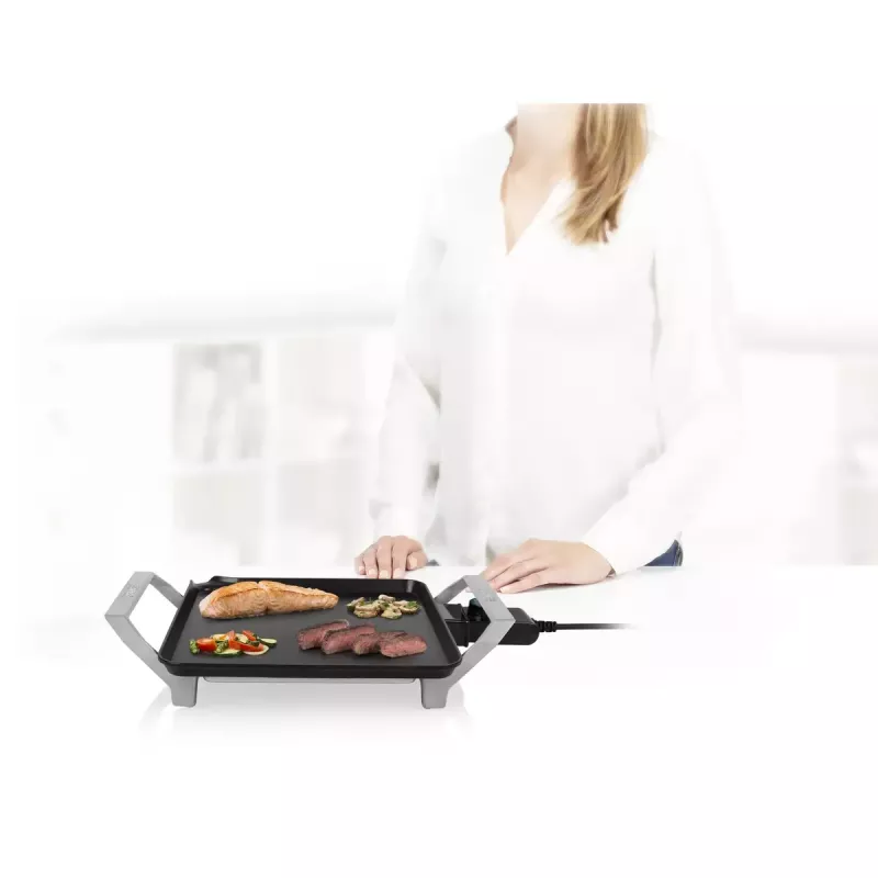 Galda virsmas Princess 103090 Table Chef Premium Compact 1500 W alumīnija melns