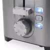 Tosteris Princess 01.142400.01.001 2 šķēlēm nerūsējošais tērauds 850 W