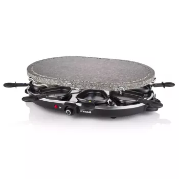 Princess 162720 Rakletes 8 Ovāla akmens grila ballīte 1200 W 8 pannas
