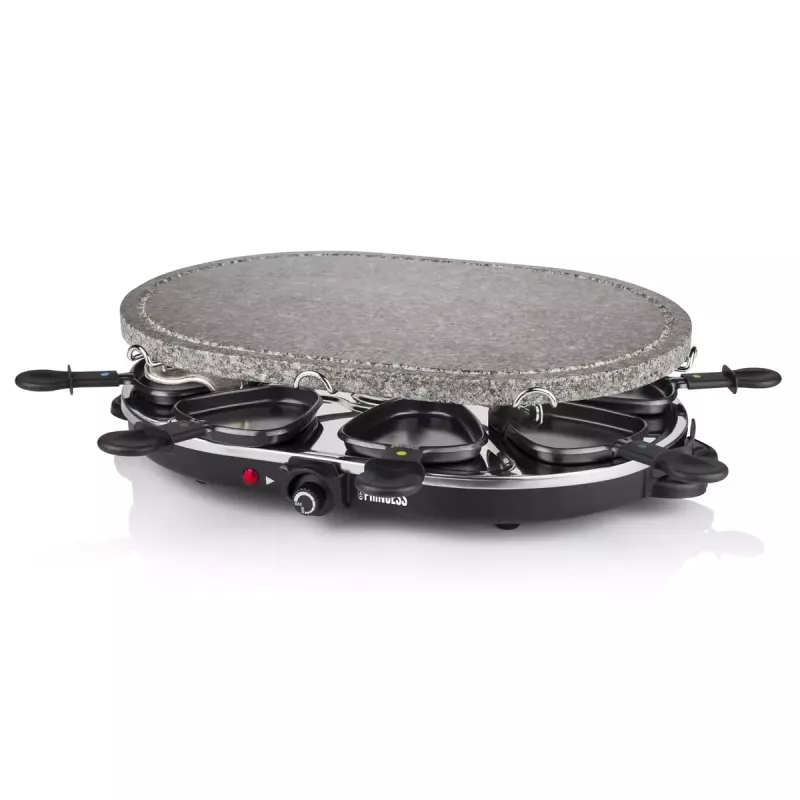Princess 162720 Rakletes 8 Ovāla akmens grila ballīte 1200 W 8 pannas