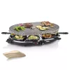 Princess 162720 Rakletes 8 Ovāla akmens grila ballīte 1200 W 8 pannas