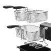 Friteze Princess 01.185000.01.001 5 L 3270 W Melns nerūsējošais tērauds