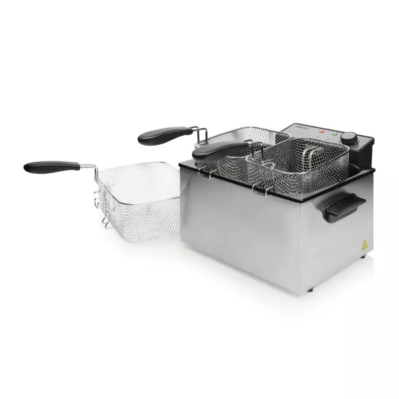 Friteze Princess 01.185000.01.001 5 L 3270 W Melns nerūsējošais tērauds
