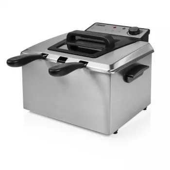 Friteze Princess 01.185000.01.001 5 L 3270 W Melns nerūsējošais tērauds