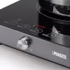 Indukcijas plīts virsma Princess 303010, 1 zona, rotācijas un pieskāriena vadība