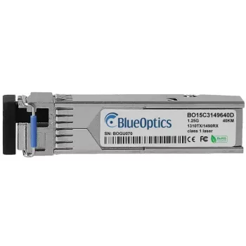 Optiskās šķiedras raiduztvērēja modulis BlueOptics 02310KVV-BO 1250 Mbit/s SFP 1310 nm